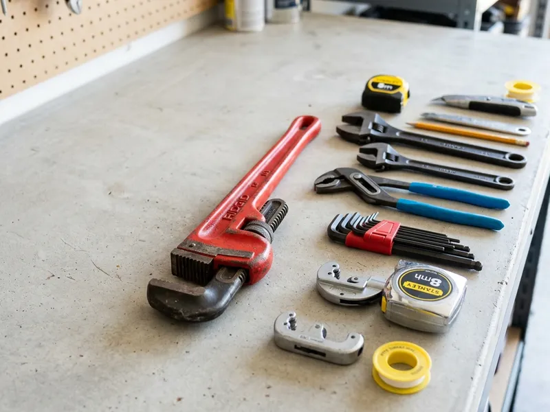 Professional plumbers in Jamaica, VT equipped with top-tier tools for residential and commercial plumbing services.